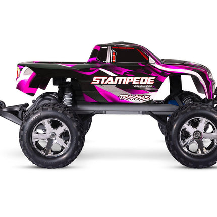 Traxxas Stampede BL-2s HD RTR 1/10 2WD Brushless Monster Truck w/BL-2s ESC & TQ 2.4GHz Radio TRA36354-4