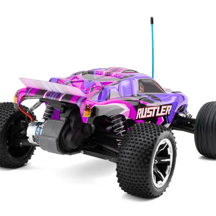 Traxxas Rustler HD 1/10 RTR 2WD Electric Stadium Truck w/XL-5 ESC, TQ 2.4GHz Radio, Battery & USB-C Charger TRA37254-8