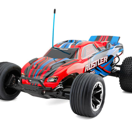Traxxas Rustler HD 1/10 RTR 2WD Electric Stadium Truck w/XL-5 ESC, TQ 2.4GHz Radio, Battery & USB-C Charger TRA37254-8
