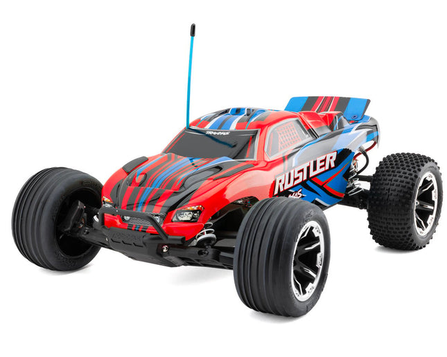 Traxxas Rustler HD 1/10 RTR 2WD Electric Stadium Truck w/XL-5 ESC, TQ 2.4GHz Radio, Battery & USB-C Charger TRA37254-8