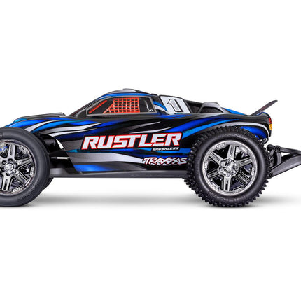Traxxas Rustler BL-2s HD 1/10 RTR 2WD Brushless Stadium Truck w/BL-2s ESC & TQ 2.4GHz Radio TRA37354-4