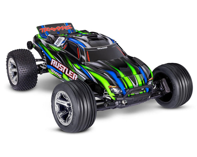 Traxxas Rustler BL-2s HD 1/10 RTR 2WD Brushless Stadium Truck w/BL-2s ESC & TQ 2.4GHz Radio TRA37354-4