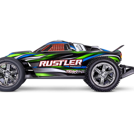 Traxxas Rustler BL-2s HD 1/10 RTR 2WD Brushless Stadium Truck w/BL-2s ESC & TQ 2.4GHz Radio TRA37354-4