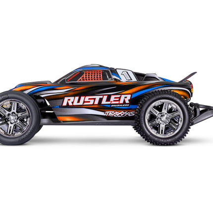 Traxxas Rustler BL-2s HD 1/10 RTR 2WD Brushless Stadium Truck w/BL-2s ESC & TQ 2.4GHz Radio TRA37354-4