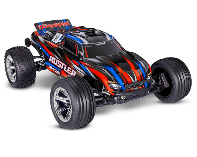 Traxxas Rustler BL-2s HD 1/10 RTR 2WD Brushless Stadium Truck w/BL-2s ESC & TQ 2.4GHz Radio TRA37354-4