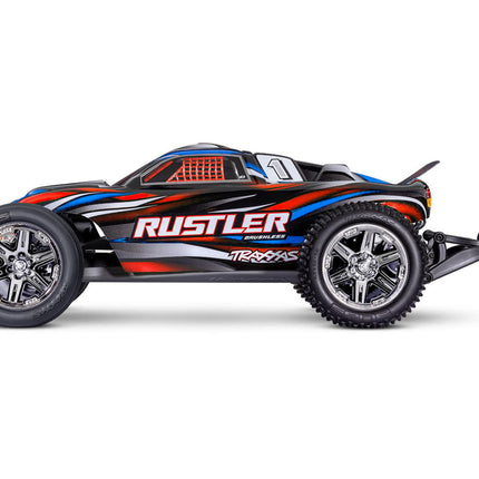 Traxxas Rustler BL-2s HD 1/10 RTR 2WD Brushless Stadium Truck w/BL-2s ESC & TQ 2.4GHz Radio TRA37354-4
