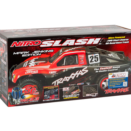Traxxas Nitro Slash 3.3 1/10 2WD RTR SC Truck w/TQ 2.4GHz Radio, TSM, Battery & DC Charger TRA44056-3