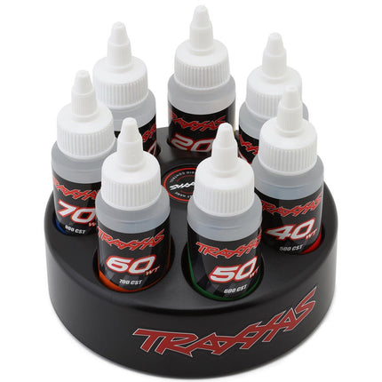 Traxxas 5038X Premium Shock Oil Set w/Carousel Rack TRA5038X