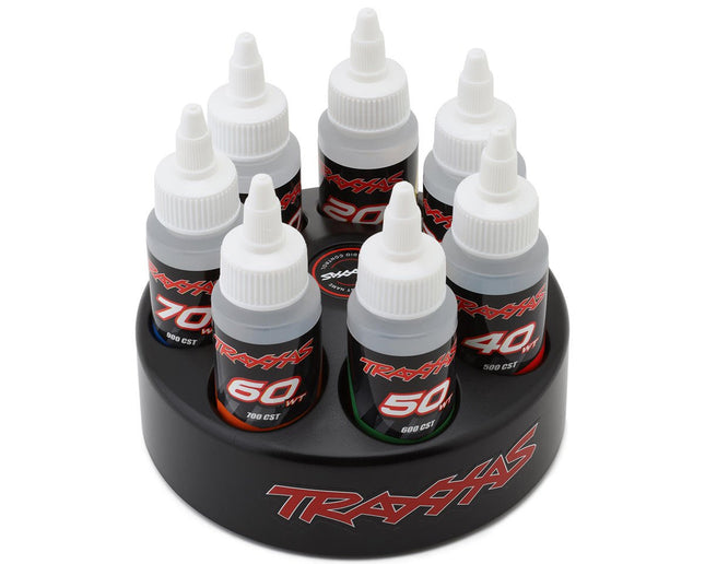 Traxxas 5038X Premium Shock Oil Set w/Carousel Rack TRA5038X
