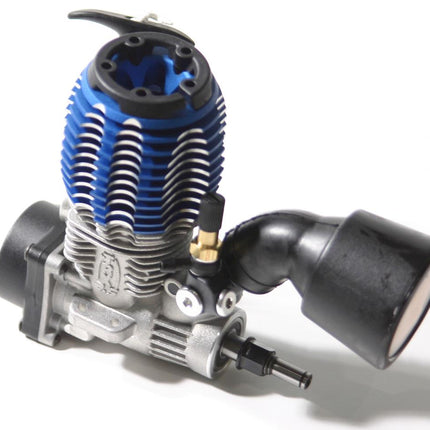 Traxxas 5207R TRX 2.5R .15 Rear Exhaust IPS Shaft Slide Carb Nitro Engine Standard Plug, Pull Start TRA5207R