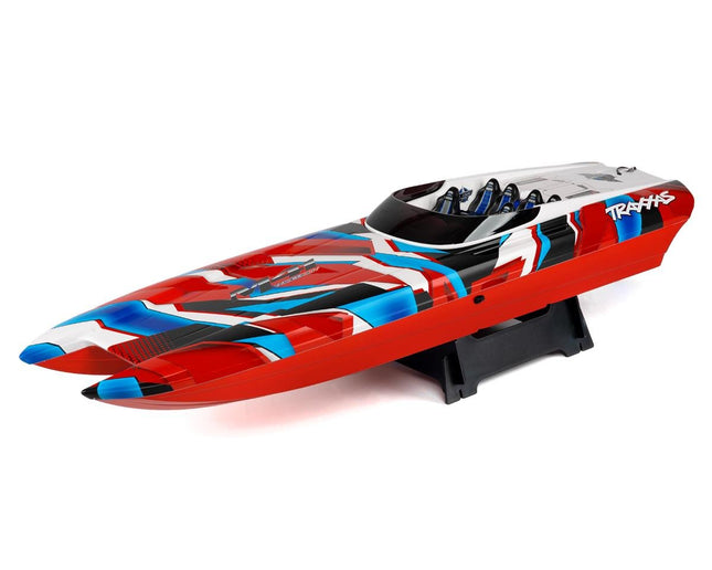Traxxas 57046-4 DCB M41 Widebody 40" Catamaran High Performance 6S Race Boat w/TQi 2.4Ghz Radio & TSM TRA57046-4