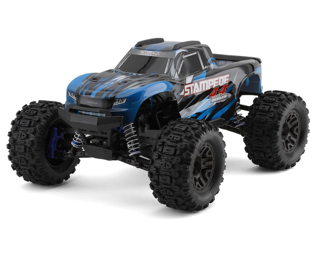 Traxxas Stampede 4x4 BL-2S Brushless 1/10 RTR Monster Truck w/BL-2S ESC, TQ 2.4GHz Radio TRA67154-4