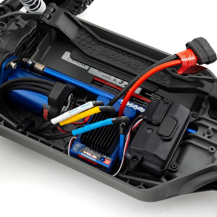 Traxxas Rustler 4x4 VXL Brushless RTR 1/10 4WD Stadium Truck w/TQi 2.4GHz Radio & TSM TRA67376-4