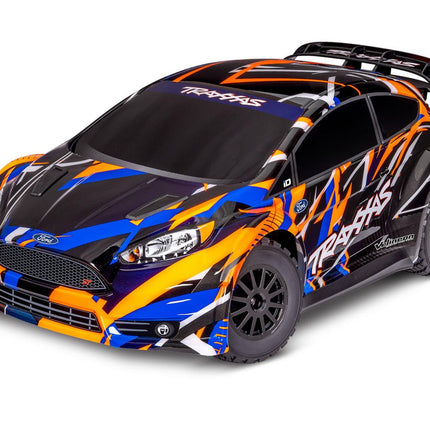 Traxxas Ford Fiesta ST 4x4 VXL Brushless 1/10 RTR AWD Rally Car w/TQi 2.4GHz Radio & TSM TRA74276-4