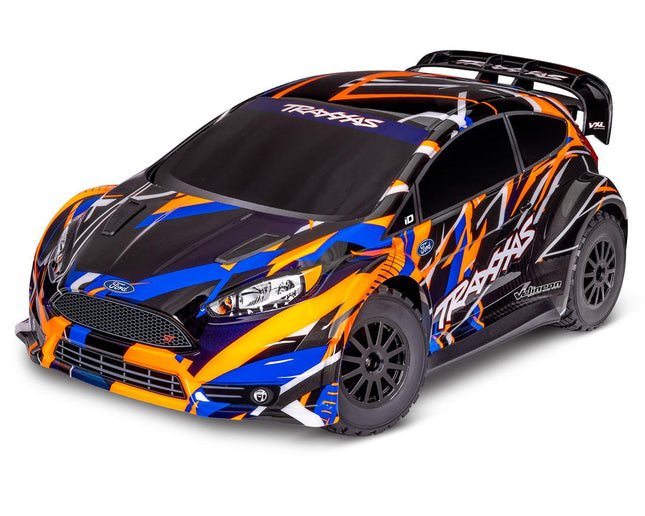 Traxxas Ford Fiesta ST 4x4 VXL Brushless 1/10 RTR AWD Rally Car w/TQi 2.4GHz Radio & TSM TRA74276-4