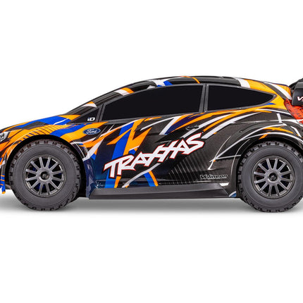 Traxxas Ford Fiesta ST 4x4 VXL Brushless 1/10 RTR AWD Rally Car w/TQi 2.4GHz Radio & TSM TRA74276-4