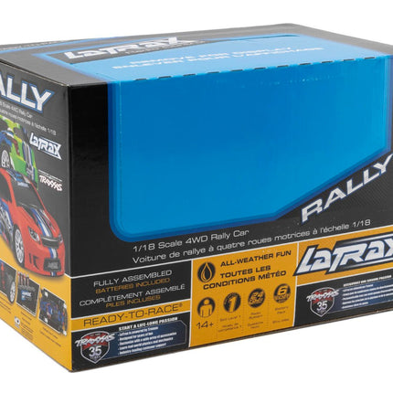Traxxas 1/18 Latrax Rally RTR 4WD Electric Rally Car w/2.4GHz Radio, Battery & AC Charger TRA75054-5