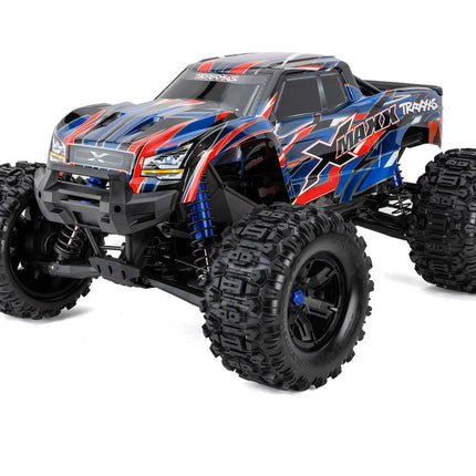 Traxxas 77096-4 X-Maxx 8S 1/6 4WD Brushless RTR Monster Truck w/2.4GHz TQi Radio, TSM & Belted Tires TRA770964
