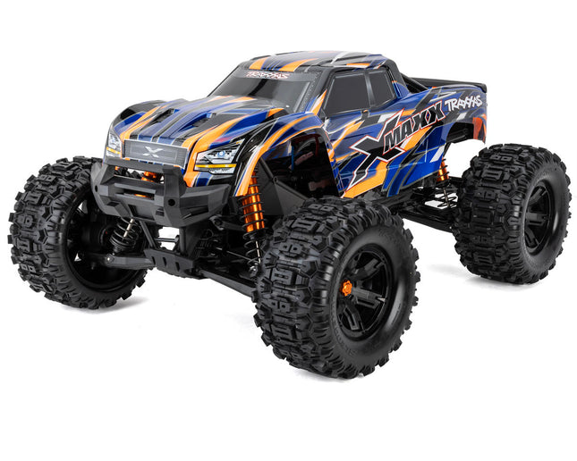 Traxxas 77096-4 X-Maxx 8S 1/6 4WD Brushless RTR Monster Truck w/2.4GHz TQi Radio, TSM & Belted Tires TRA770964