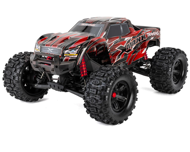 Traxxas 77096-4 X-Maxx 8S 1/6 4WD Brushless RTR Monster Truck w/2.4GHz TQi Radio, TSM & Belted Tires TRA770964
