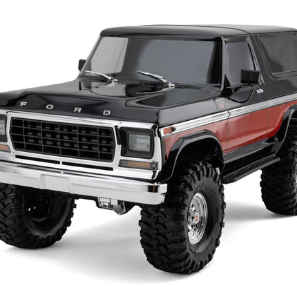 Traxxas TRX-4® 1/10 Trail Crawler Truck w/1979 Bronco Clipless Body (Red) w/TQi™ 2.4GHz Radio TRA82246-4
