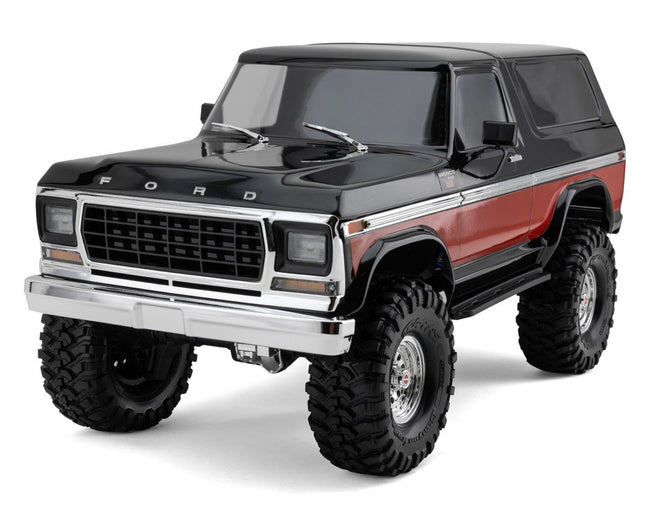 Traxxas TRX-4® 1/10 Trail Crawler Truck w/1979 Bronco Clipless Body (Red) w/TQi™ 2.4GHz Radio TRA82246-4