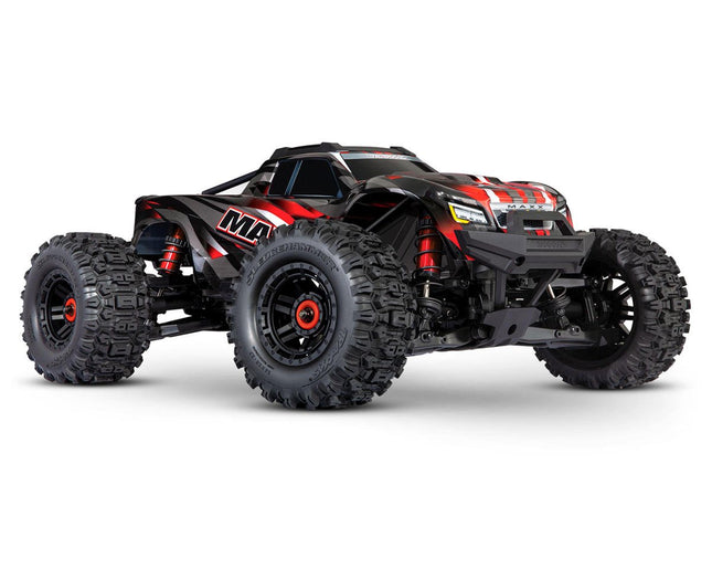 Traxxas Maxx WideMaxx 1/10 Brushless RTR 4WD Monster Truck w/TQi 2.4GHz Radio & TSM TRA89086-4