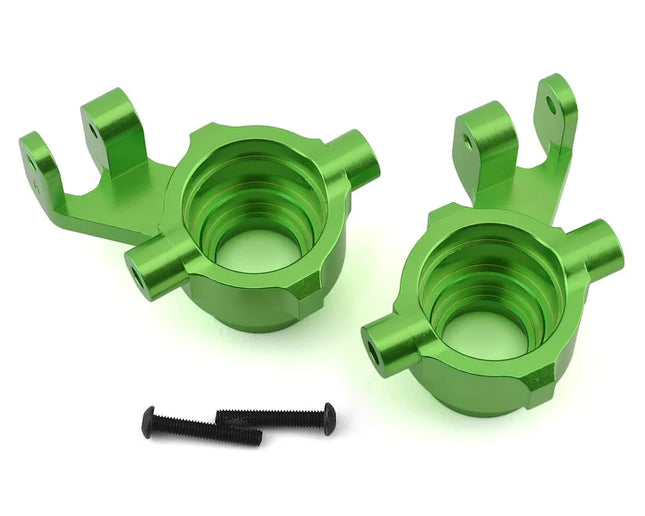 Traxxas 8937G Maxx Aluminum Steering Blocks Green TRA8937G