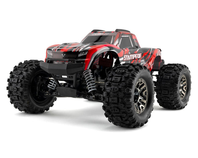 Traxxas Stampede 4x4 VXL Brushless RTR 1/10 4WD Monster Truck w/TQi 2.4GHz Radio & TSM TRA90376-4