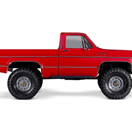 Traxxas 92154-4 TRX-4® 1/10 4WD RTR Scale & Trail® Rock Crawler w/1979 Chevrolet® K10 Truck Body (Red) w/XL-5™ HV ESC & TQ™ 2.4GHz Radio TRA92154-4