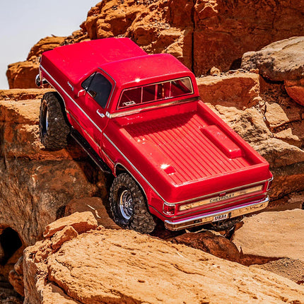 Traxxas 92154-4 TRX-4® 1/10 4WD RTR Scale & Trail® Rock Crawler w/1979 Chevrolet® K10 Truck Body (Red) w/XL-5™ HV ESC & TQ™ 2.4GHz Radio TRA92154-4