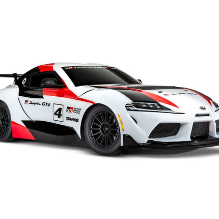 Traxxas 4-Tec 3.0 BL-2S 1/10 Electric RTR Touring Car w/Toyota GR Supra GT4 Body (White) w/TQ 2.4GHz Radio TRA93164-4
