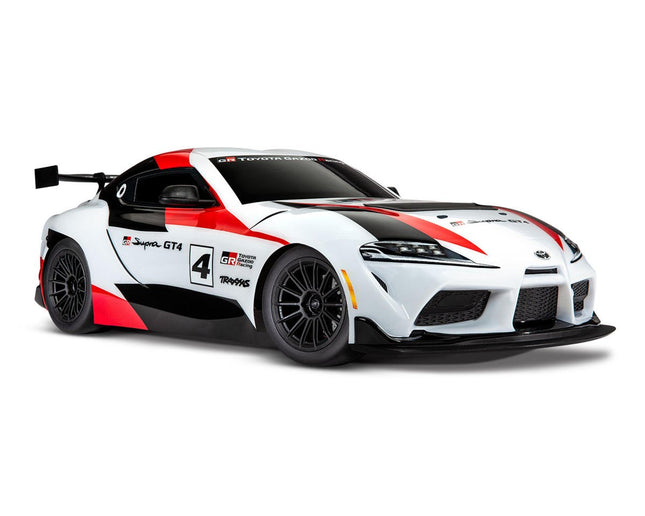 Traxxas 4-Tec 3.0 BL-2S 1/10 Electric RTR Touring Car w/Toyota GR Supra GT4 Body (White) w/TQ 2.4GHz Radio TRA93164-4