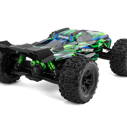 Traxxas 95096-4 Sledge RTR 6S 4WD Electric Brushless 1/8 Monster Truck w/Belted Sledgehammer Tires & TQi 2.4GHz TSM Radio TRA950964