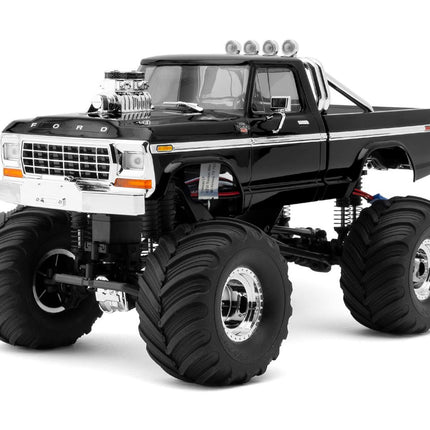 Traxxas TRX-4MT 1/18 4WD RTR Micro Monster Truck w/1979 Ford F-150 Body (Black) w/TQ 2.4GHz Radio TRA98044-1