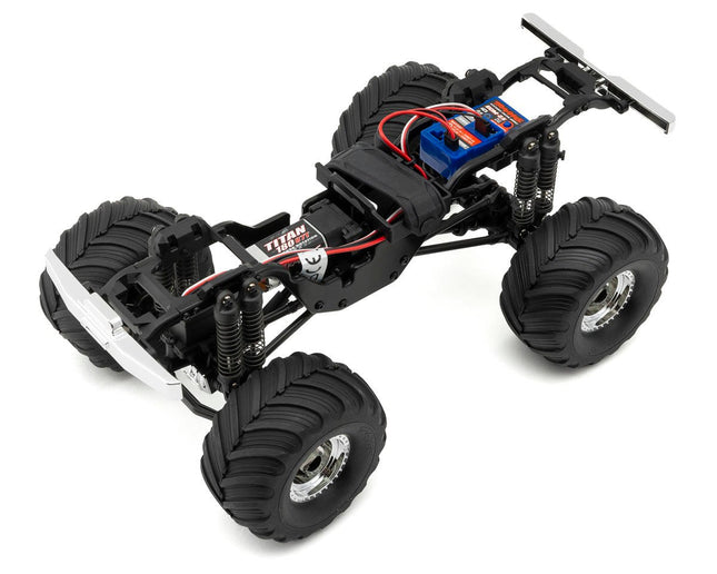 Traxxas TRX-4MT 1/18 4WD RTR Micro Monster Truck w/1979 Ford F-150 Body (Black) w/TQ 2.4GHz Radio TRA98044-1