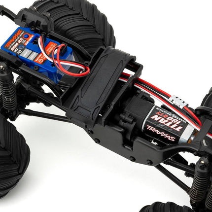 Traxxas TRX-4MT 1/18 4WD RTR Micro Monster Truck w/1979 Ford F-150 Body (Black) w/TQ 2.4GHz Radio TRA98044-1