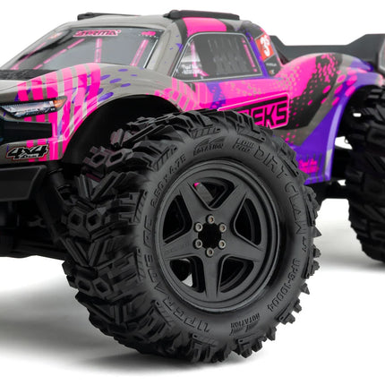 UpGrade RC Low-Pro BELTED Dirt Claw 2.8" Pre-Mounted All-Terrain Tires w/5-Star Wheels (2) (17mm/14mm/12mm Hex) UPG-10004