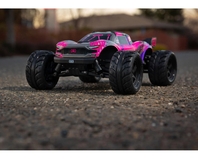 UpGrade RC Low-Pro BELTED Street Radials 2.8" Pre-Mounted On-Road Tires w/5-Star Wheels (2) (17mm/14mm/12mm Hex) UPG-10005