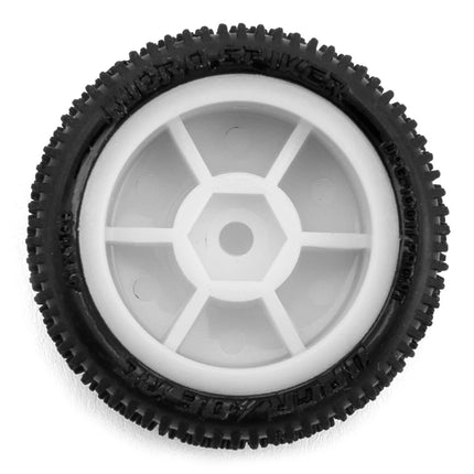 UpGrade RC Micro Spiker Pre-Mounted Front and Rear Carpet Tires for Losi® Micro-B (Various Colors)