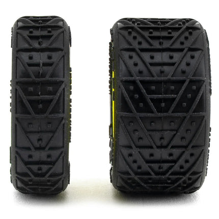 UpGrade RC Clay Bar Pre-Mounted Front and Rear Clay Tires for Losi® Micro-B™ (Various Colors)