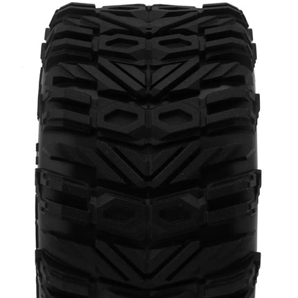 UpGrade RC Dirt Claw 2.2" Pre-Mounted BELTED Tires for Mini Maxx®/XRT® & Mini Kraton® (2) w/12mm Narrow, 12mm Wide, & 14mm Hexes UPG-10013