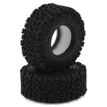 UpGrade RC Micro Rock Claw A/T 1.0" Class 0 Micro Crawler Tires (2) (54mm OD) (Super Soft) UPG-10015