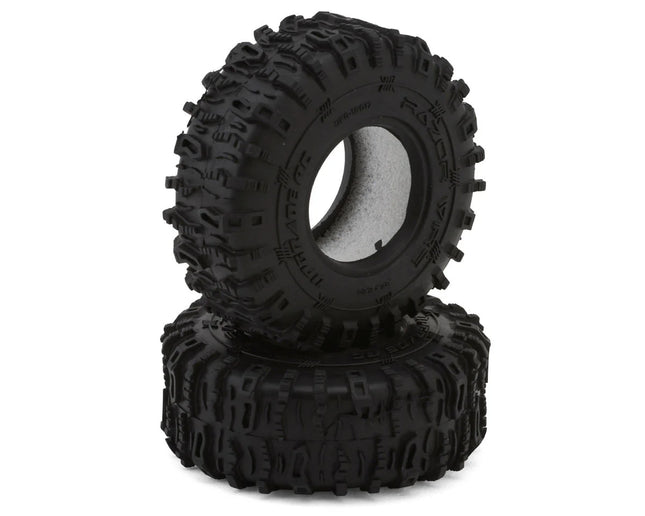 UpGrade RC Micro Razor Wire 1.0" Class 1 Micro Crawler Tires (2) (57mm OD) (Super Soft)  UPG-10017