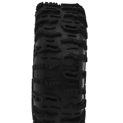 UpGrade RC UPG-10018 Micro Razor Wire XL 1.0" Class 2 Razor-Inspired Rock Crawler Tires (Super Soft) (2) (64mm OD) UPG10018