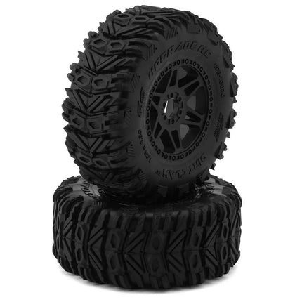 UpGrade RC Dirt Claw SC 2.2/3.0" Pre-Mounted BELTED Short Course Truck Tires (2) (17mm/14mm/12mm Hex) UPG-10020