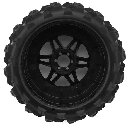 UpGrade RC Saw Blade SC 2.2/3.0" Pre-Mounted Short Course Truck Tires (2) (17mm/14mm/12mm Hex) UPG-10022