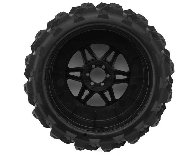 UpGrade RC Saw Blade SC 2.2/3.0" Pre-Mounted Short Course Truck Tires (2) (17mm/14mm/12mm Hex) UPG-10022