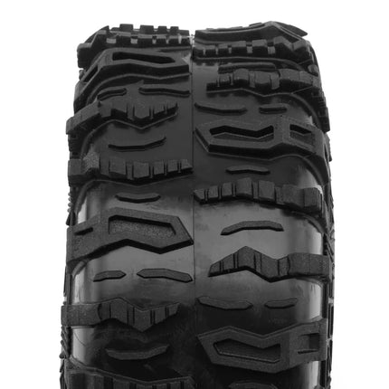 UpGrade RC Razor Wire 1.9" Class 2 High Performance Rock Crawler Tires (2) (Super Soft) (4.75" O.D.) UPG10023