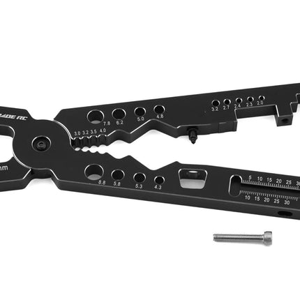 UpGrade RC Tire Punch, Shock Shaft Pliers, Ball Link Pliers and Wire Crimp Mutli-Tool UPG-13002